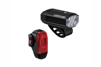 Zestaw Lampek Rowerowych LEZYNE MICRO DRIVE 800+ / KTV DRIVE PRO+
